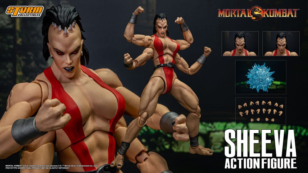 Mortal Kombat Action Figure 1/12 Sheeva 18 cm 4897072872675