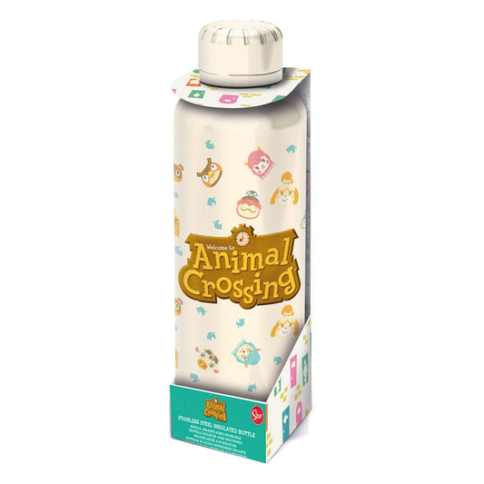 Animal Crossing Water Bottle Logo 8412497020010