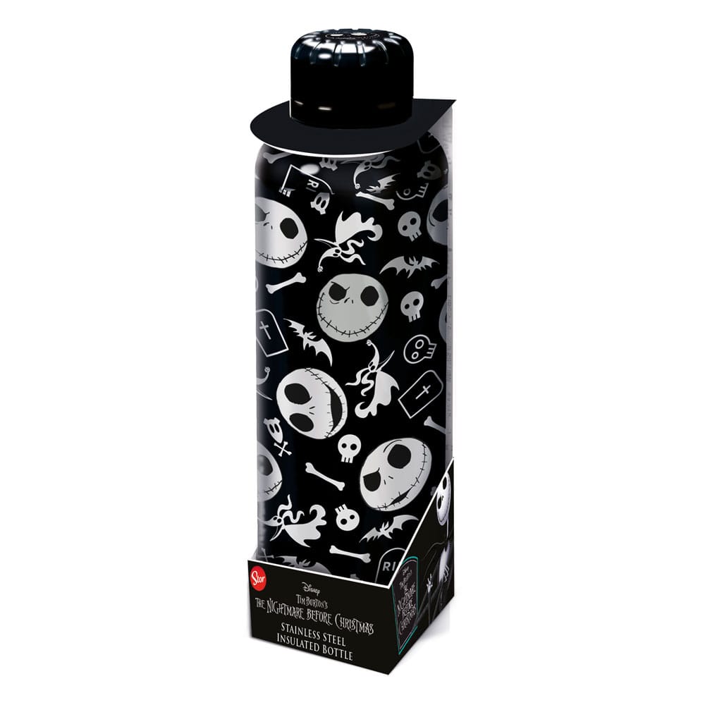 Nightmare before Christmas Water Bottle Logo 8412497041114