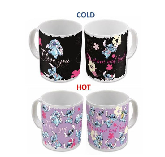 Lilo & Stitch Heat Change Mug Stitch & Angel 325 ml 8412497200030