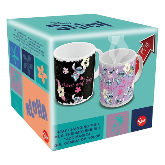 Lilo & Stitch Heat Change Mug Stitch & Angel 325 ml 8412497200030