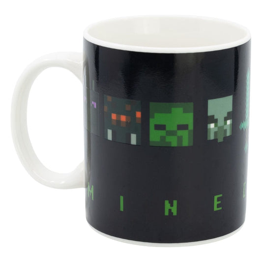 Minecraft Heat Change Mug Squared Pattern 325 ml 8412497756162