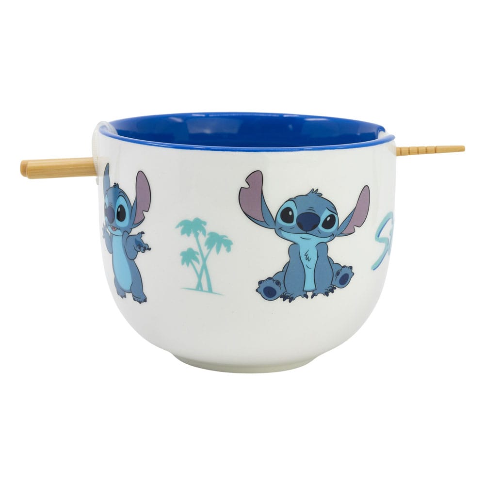 Lilo & Stitch Ramen Bowl with Chopsticks Stitch 8412497758647