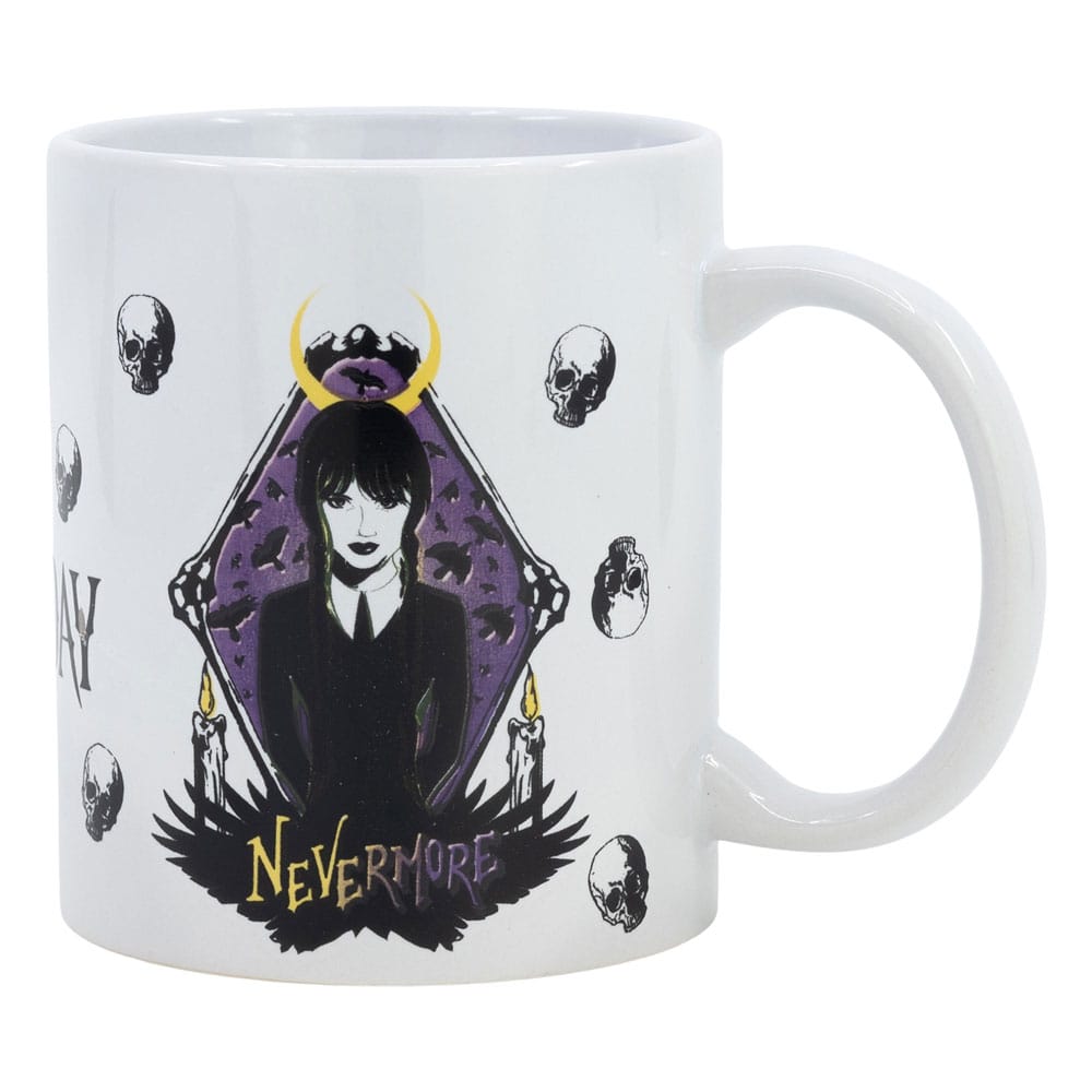 Wednesday Mug Nevermore 325 ml 8412497759781