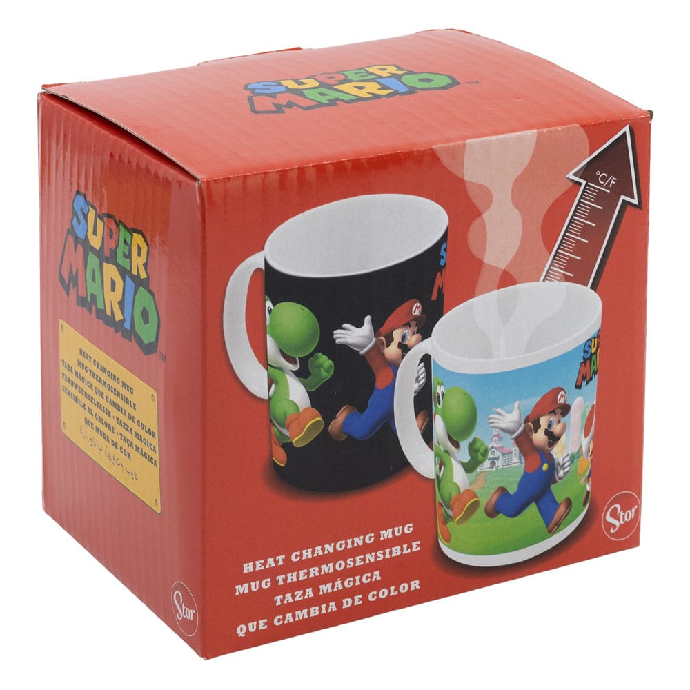 Super Mario Heat Change Mug Group 325 ml 8412497787401