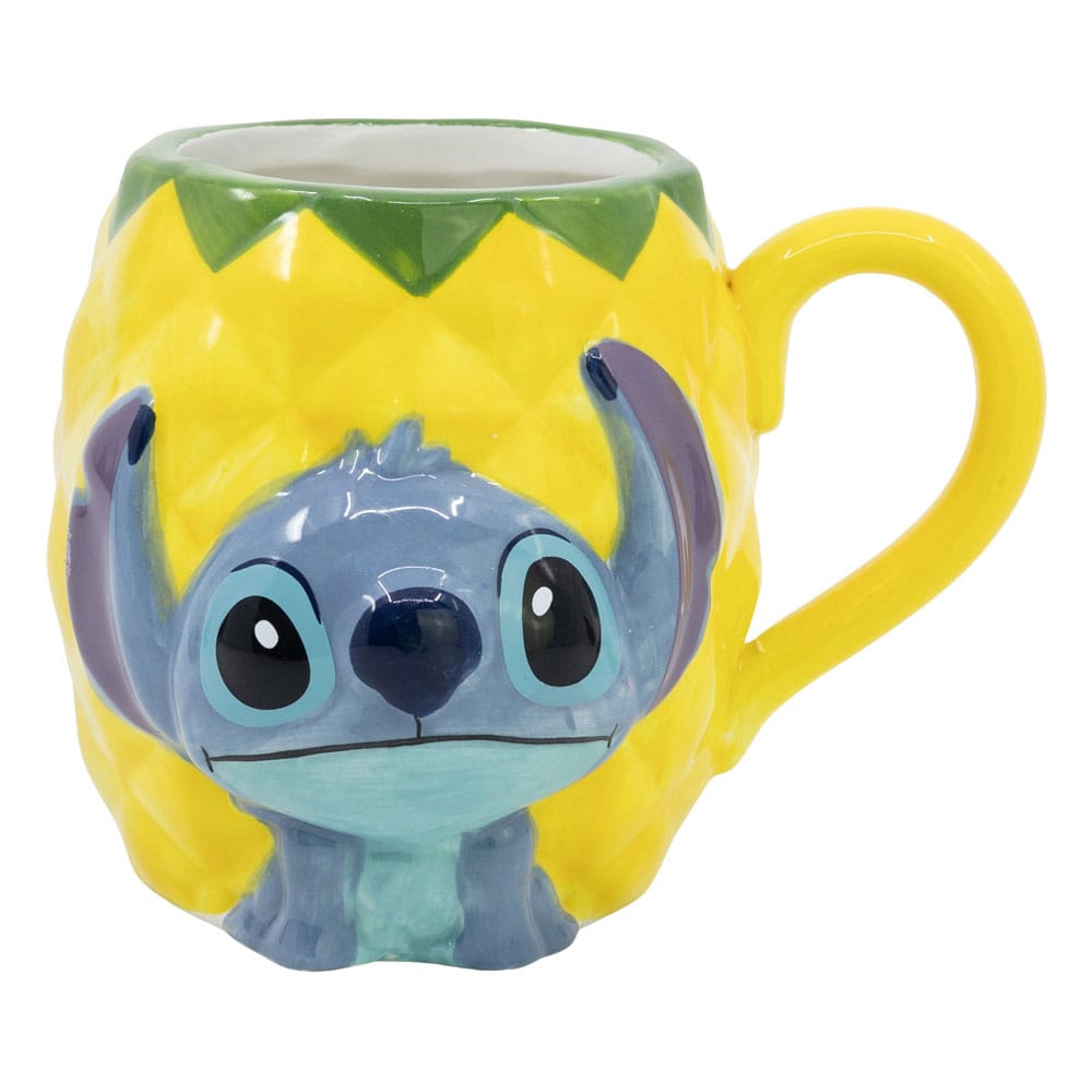 Lilo & Stitch 3D Mug Stitch Pineapple 414 ml 8412497787609