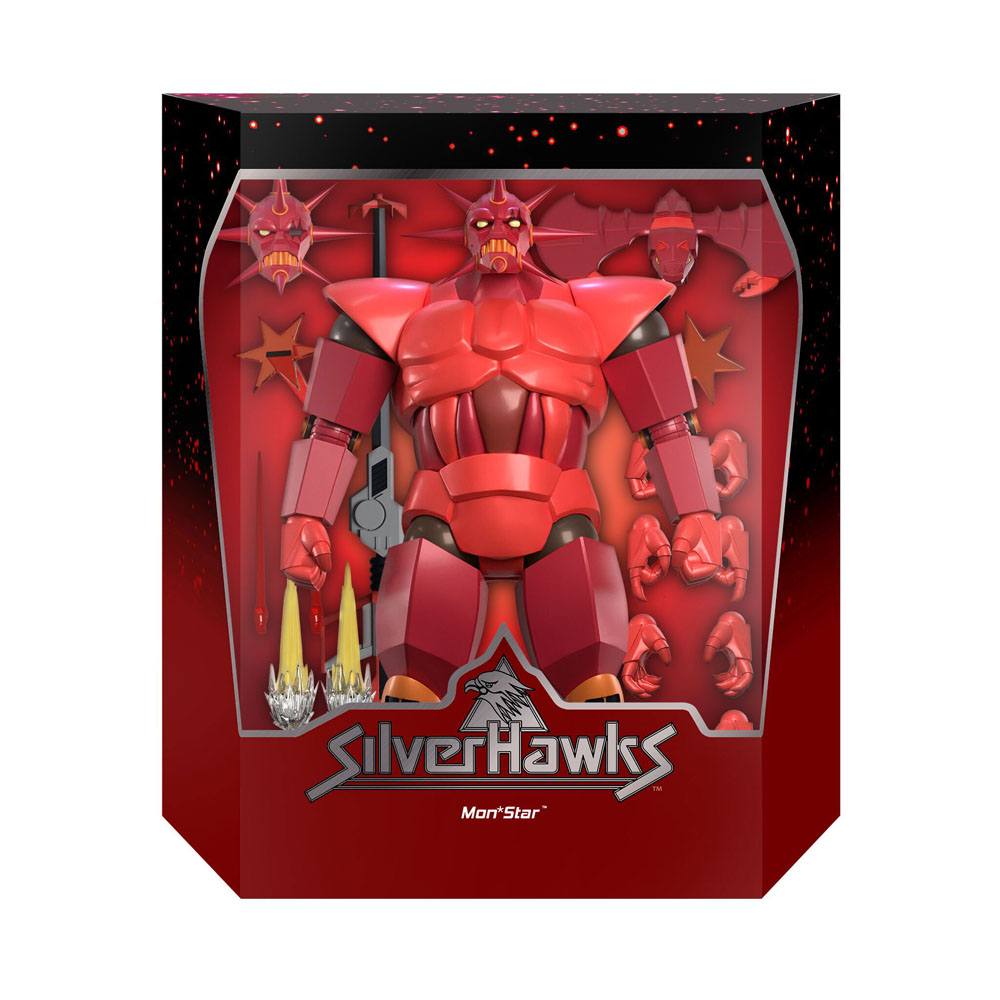 SilverHawks Ultimates Action Figure Armored Mon Star 28 cm 0840049813373