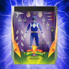 Mighty Morphin Power Rangers Ultimates Action Figure Blue Ranger 18 cm 0840049819269