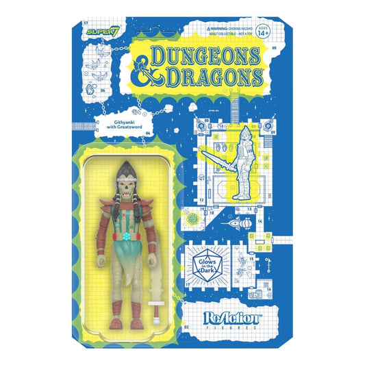 Dungeons & Dragons ReAction Action Figure Wave 04 Githyanki Glow in the Dark 10 cm 0840049887831