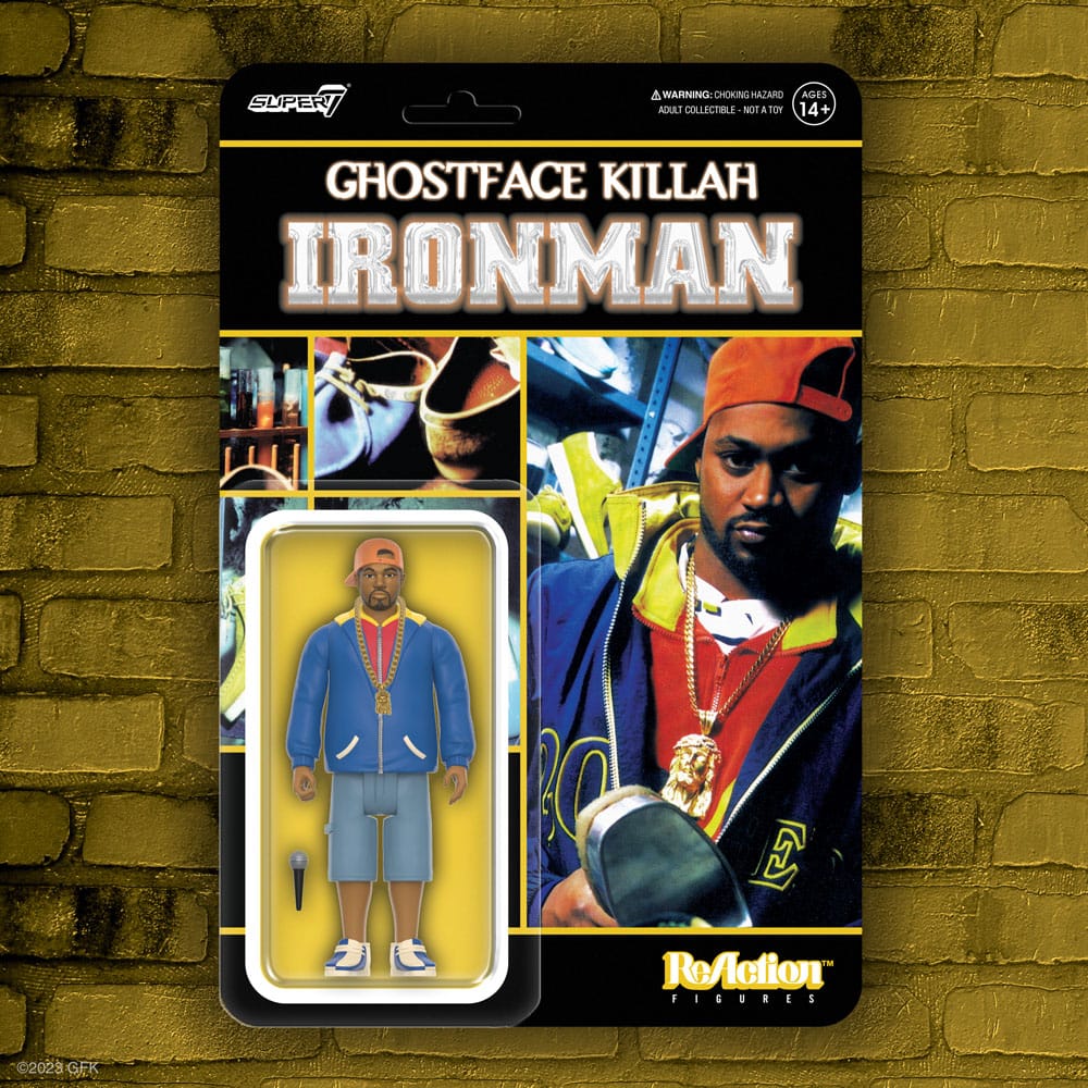 Ghostface Killah ReAction Action Figure Ghostface Killah (Ironman) 10 cm 0840049859999