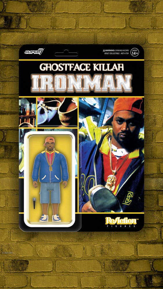 Ghostface Killah ReAction Action Figure Ghostface Killah (Ironman) 10 cm 0840049859999