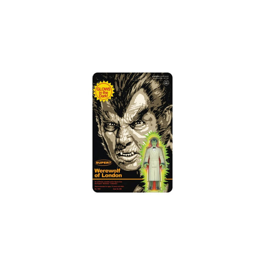 Werewolf of London ReAction Action Figure Wave 02 Werewolf of London (Monster Glow) 10 cm 0840049884830