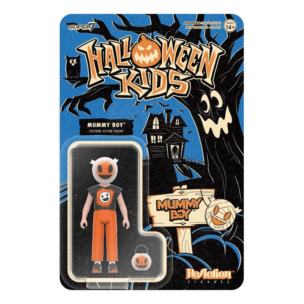 Halloween Kids ReAction Action Figure Mummy Boy Graphic Tee 10 cm 0840049881884