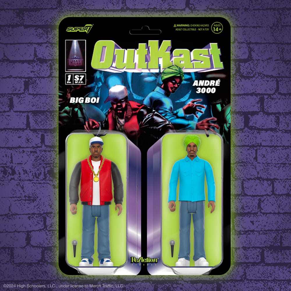 Outkast Toho ReAction Action Figure Wave 01 OutKast 10 cm 0840049881433