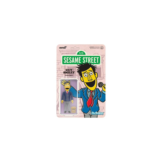 Sesame Street ReAction Action Figure Wave 02 Guy Smiley (With Bread) 10 cm 0840049860100