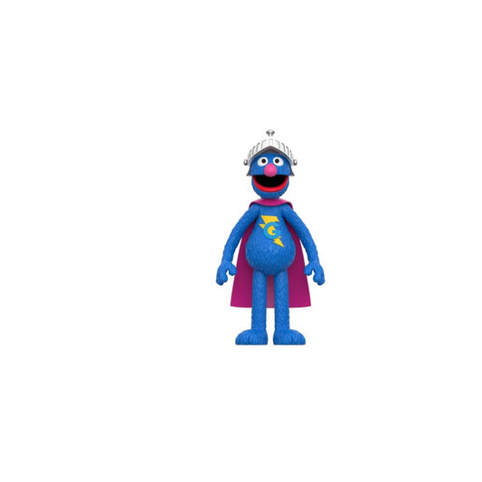 Sesame Street ReAction Action Figure Wave 03 Super Grover 10 cm 0840049878570