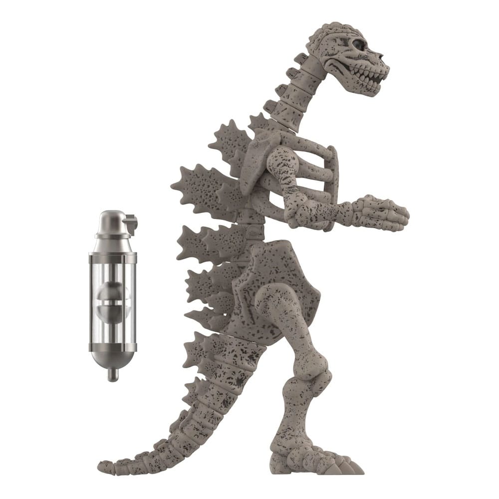 Godzilla Toho ReAction Action Figure Godzilla Skeleton Grey 10 cm 0840049884625