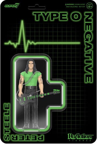 Type O Negative ReAction Action Figure Wave 01 Peter Steele 10 cm 0840049887466