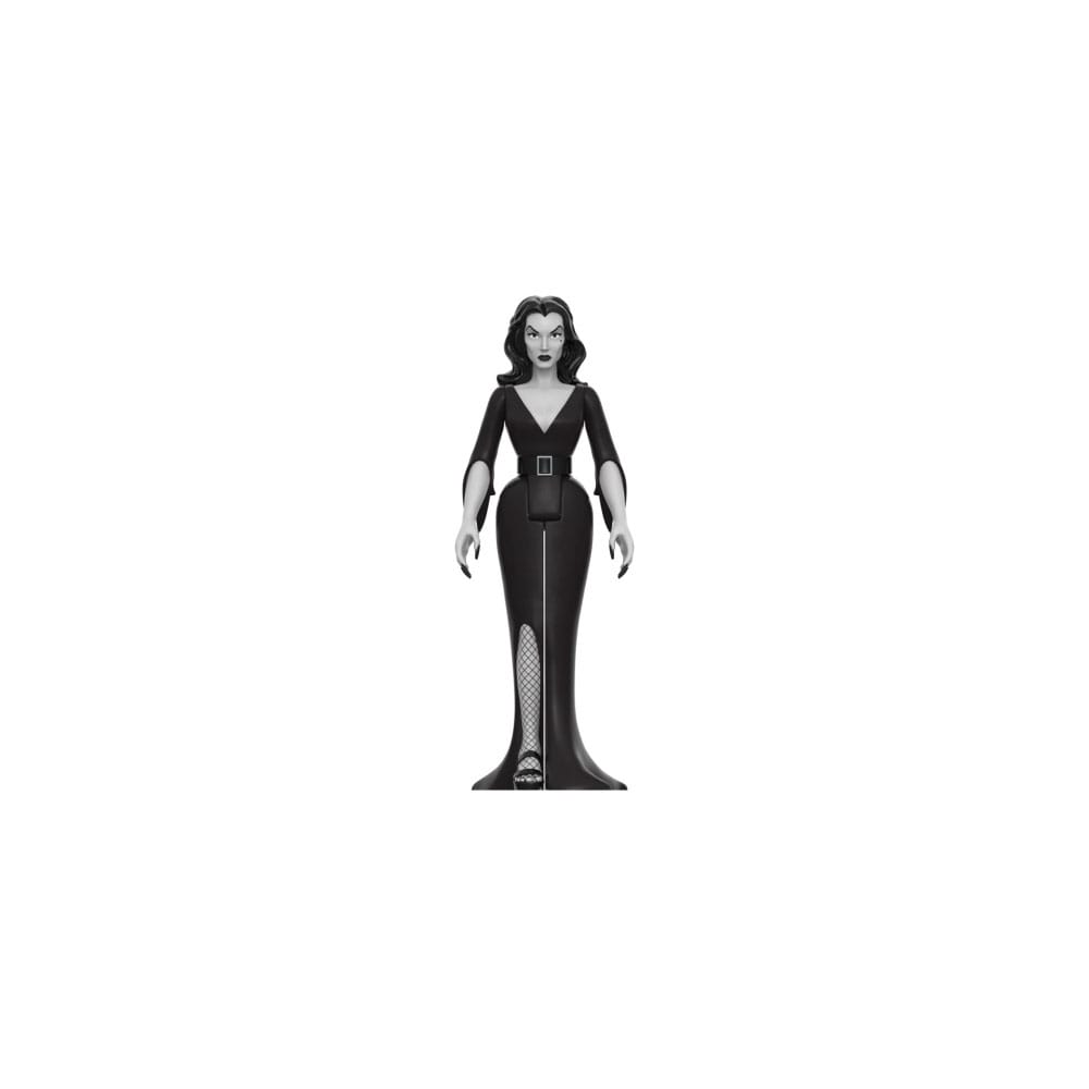 Vampira ReAction Action Figure Wave 01 Vampira Plan 9 Grayscale 10 cm 0840049858725