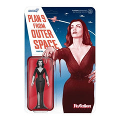 Vampira ReAction Action Figure Wave 01 Vampira Plan 9 Grayscale 10 cm 0840049858725