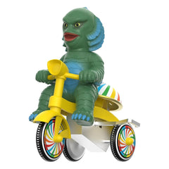 Universal Monsters Super Cycles Action Figure Creature from the Black Lagoon (Dark Green with Yellow Trike) 13 cm 0840049889330