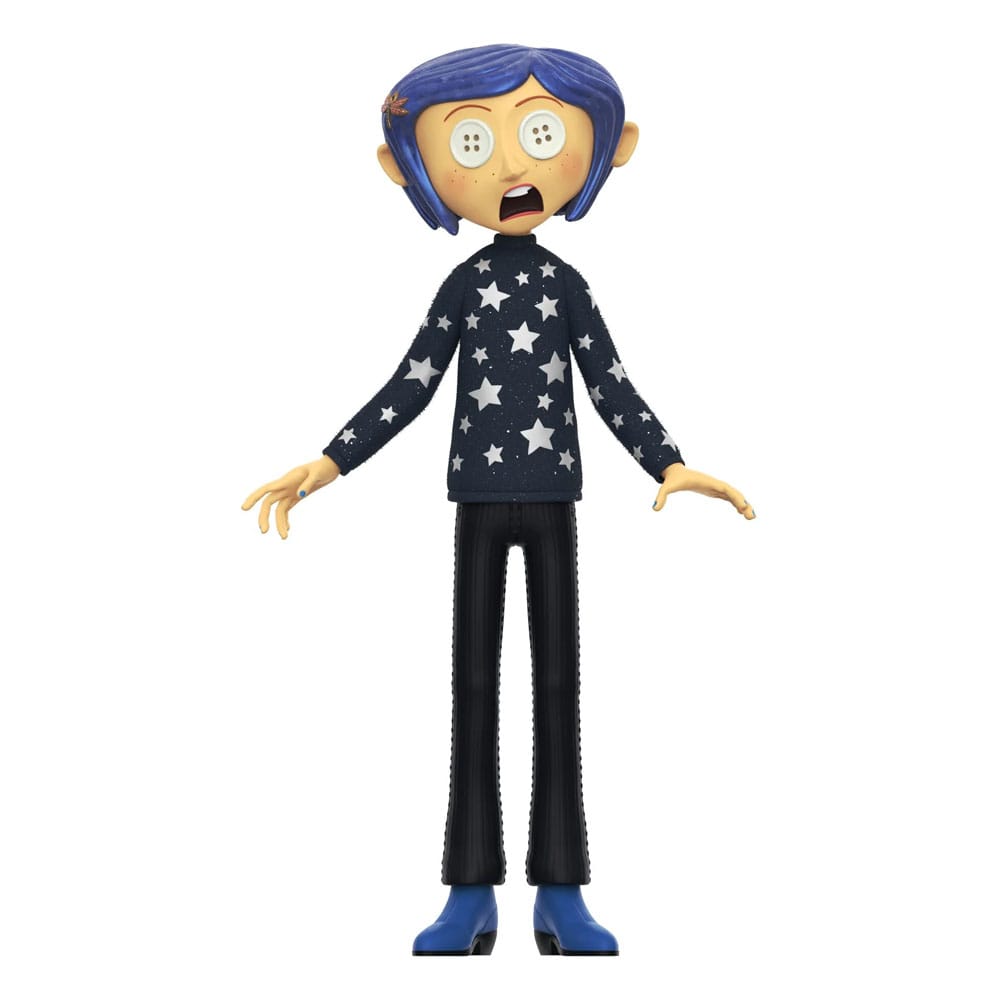 Coraline Supersize Vinyl Action Figure Coraline (Button Eyes) 40 cm 0840049888692