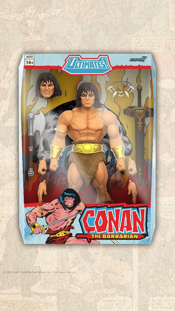 Conan the Barbarian Ultimates Action Figure Conan The Barbarian 18 cm 0840049857964