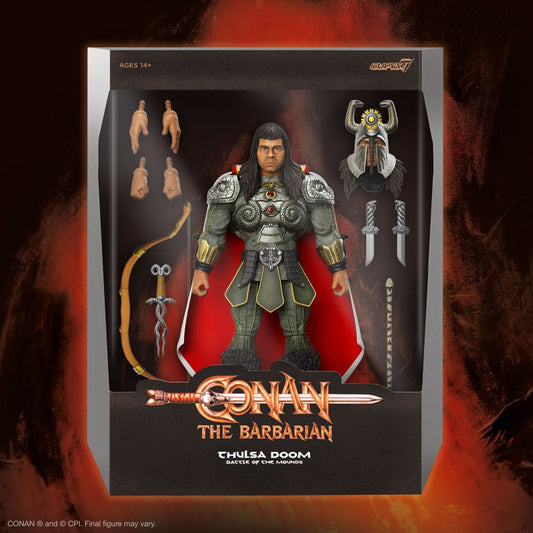 Conan the Barbarian Ultimates Action Figure Thulsa Doom (Battle  of the Mounds) 18 cm 0840049830813