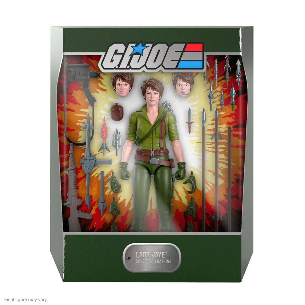 G.I. Joe Ultimates Action Figure Lady Jaye 18 cm 0840049818385