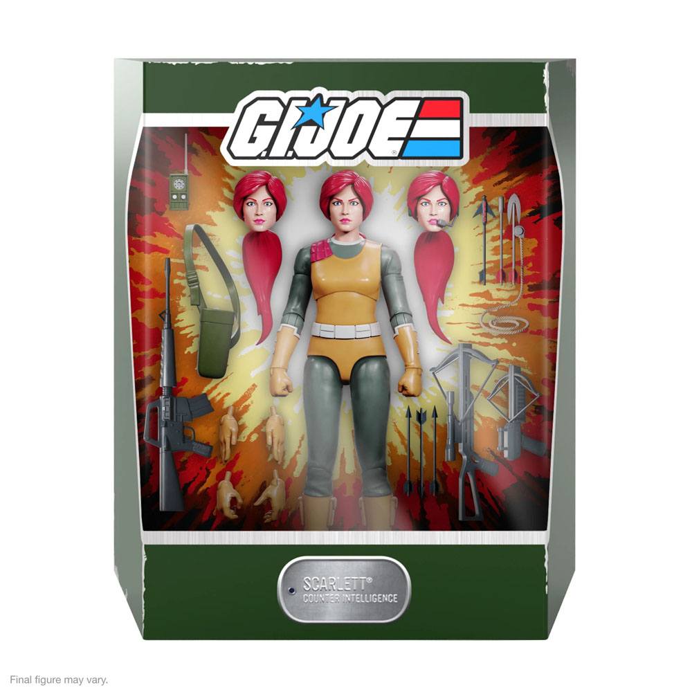 G.I. Joe Ultimates Action Figure Scarlett 18 cm 0840049818330