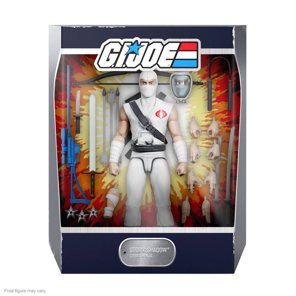 G.I. Joe Ultimates Action Figure Storm Shadow 18 cm 0840049818347