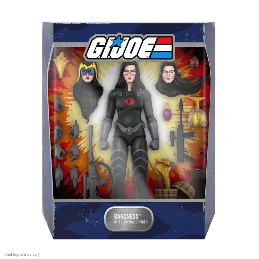 G.I. Joe Ultimates Action Figure Baroness (Black Suit) 18 cm 0840049826670