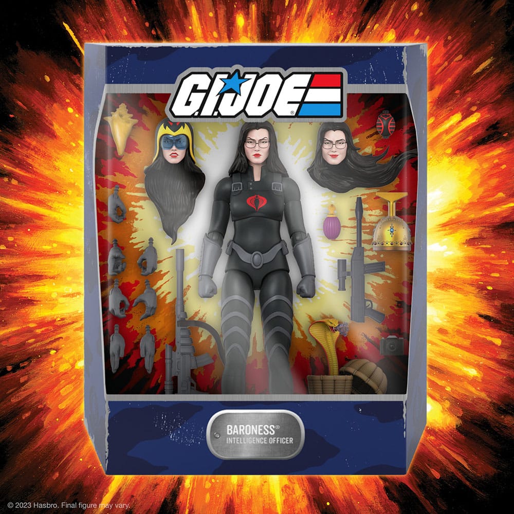 G.I. Joe Ultimates Action Figure Baroness (Black Suit) 18 cm 0840049826670