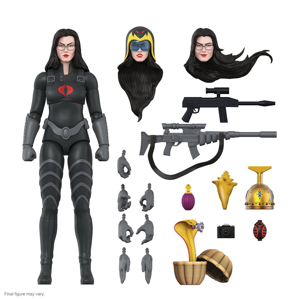 G.I. Joe Ultimates Action Figure Baroness (Black Suit) 18 cm 0840049826670