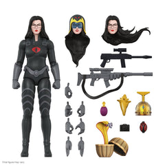 G.I. Joe Ultimates Action Figure Baroness (Black Suit) 18 cm 0840049826670