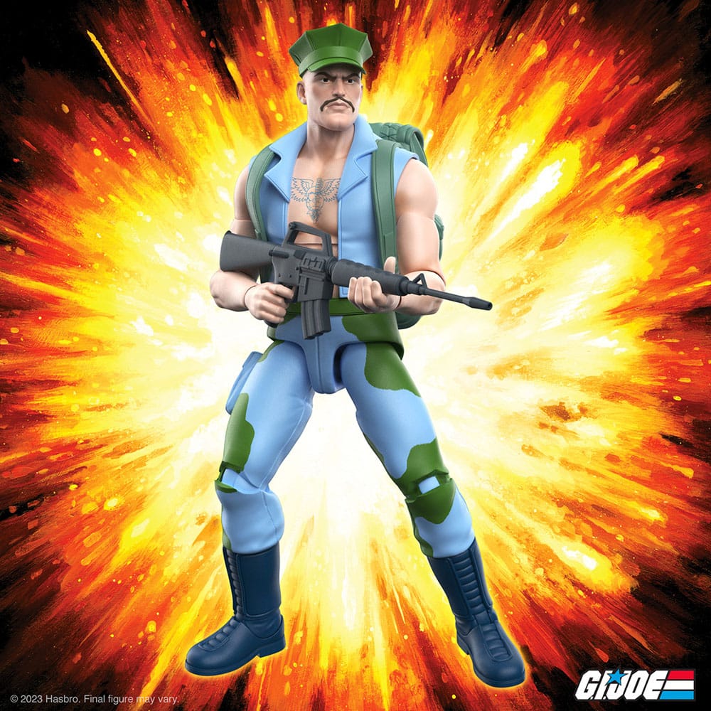 G.I. Joe Ultimates Action Figure Gung-Ho 18 cm 0840049826649