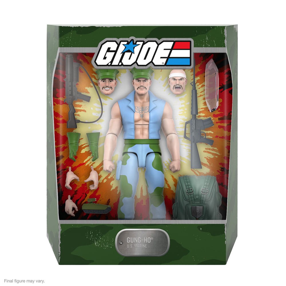 G.I. Joe Ultimates Action Figure Gung-Ho 18 cm 0840049826649