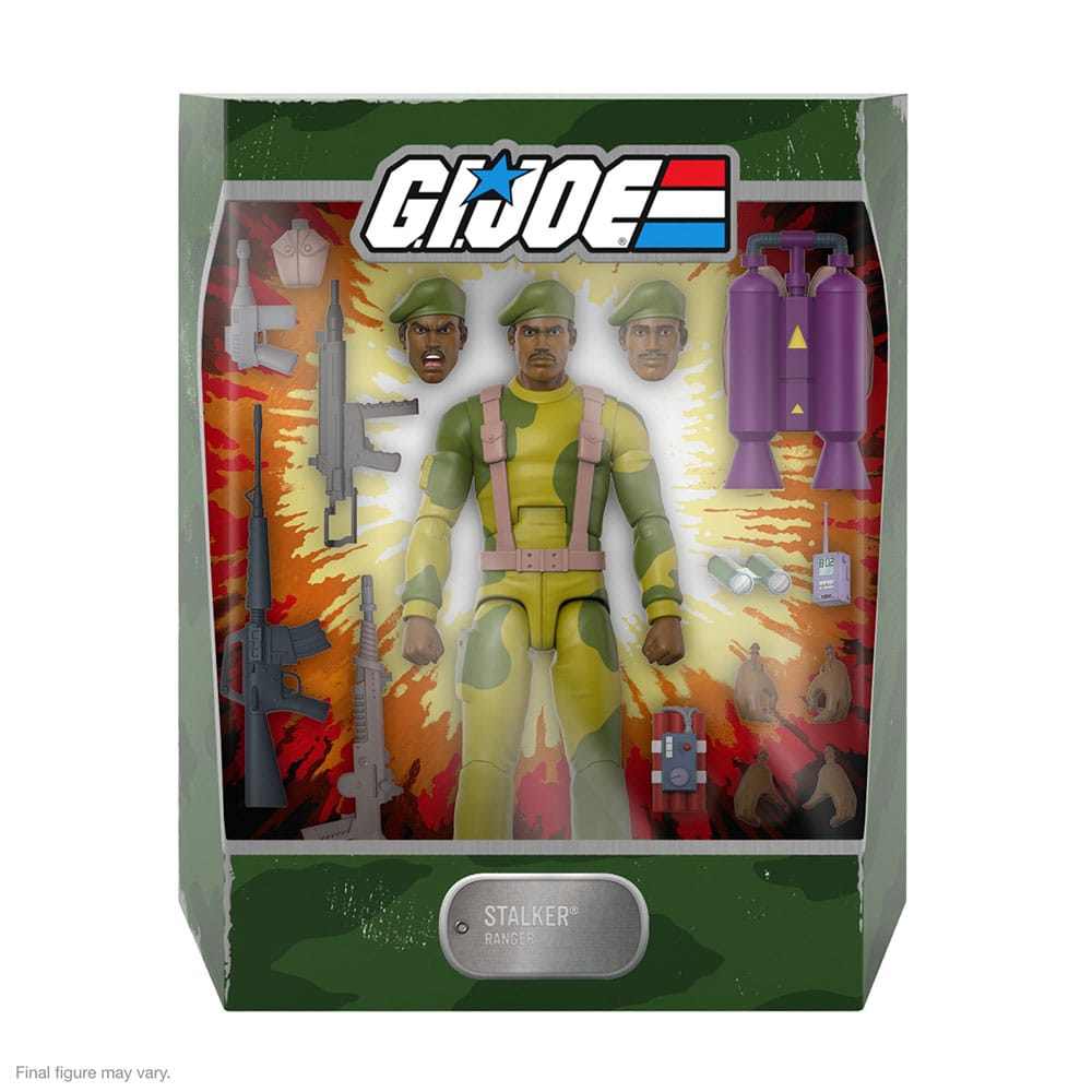 G.I. Joe Ultimates Action Figure Stalker 18 cm 0840049826656