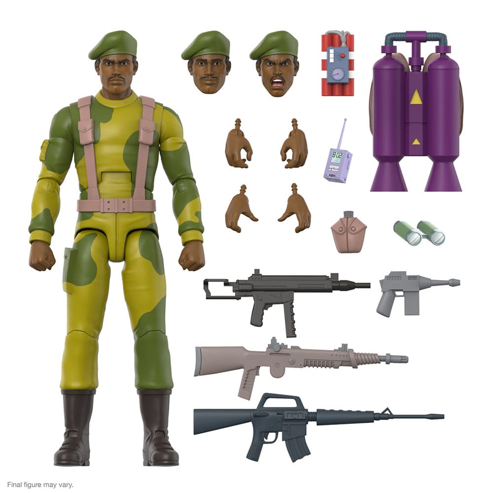 G.I. Joe Ultimates Action Figure Stalker 18 cm 0840049826656