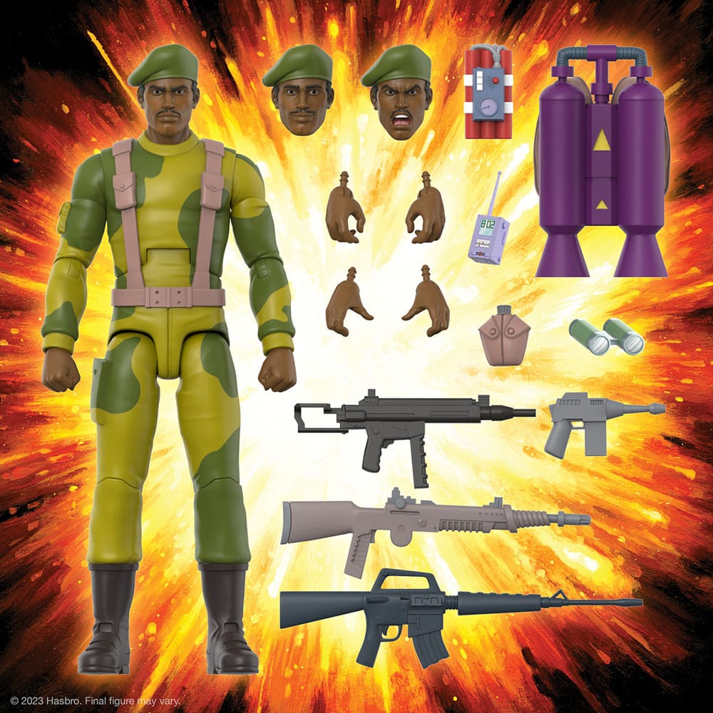 G.I. Joe Ultimates Action Figure Stalker 18 cm 0840049826656