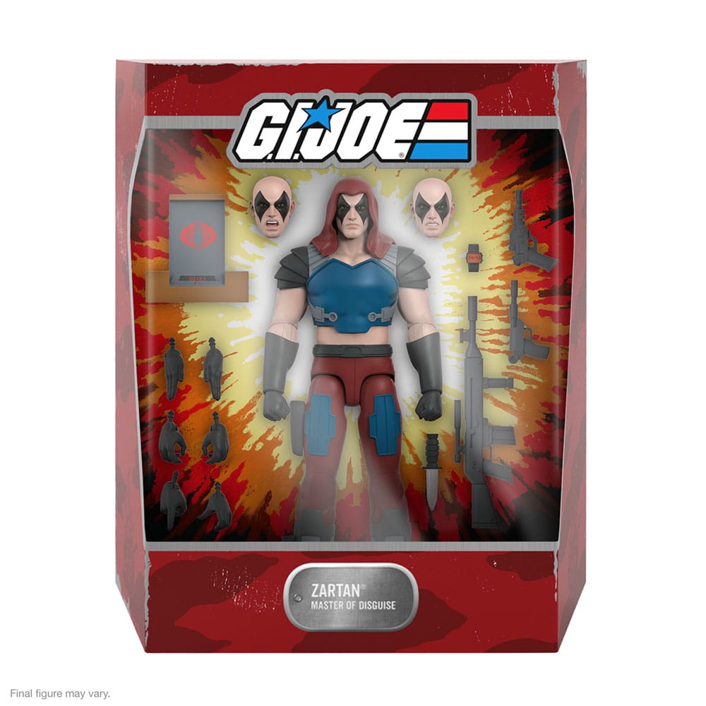 G.I. Joe Ultimates Action Figure Zartan 18 cm 0840049826663