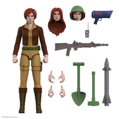 GI Joe Ultimates Action Figure Wave 5 Cover Girl 20 cm 0840049823327