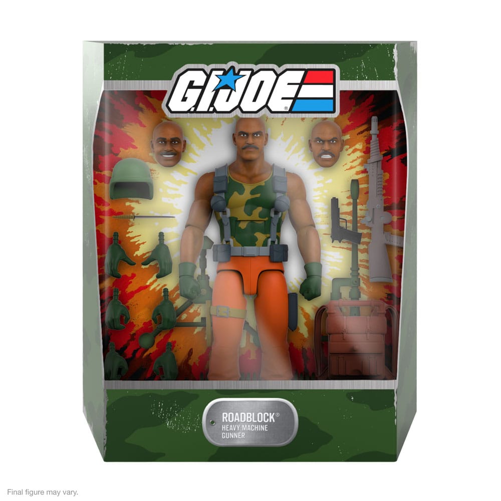 GI Joe Ultimates Action Figure Wave 5 Roadblock 20 cm 0840049823334