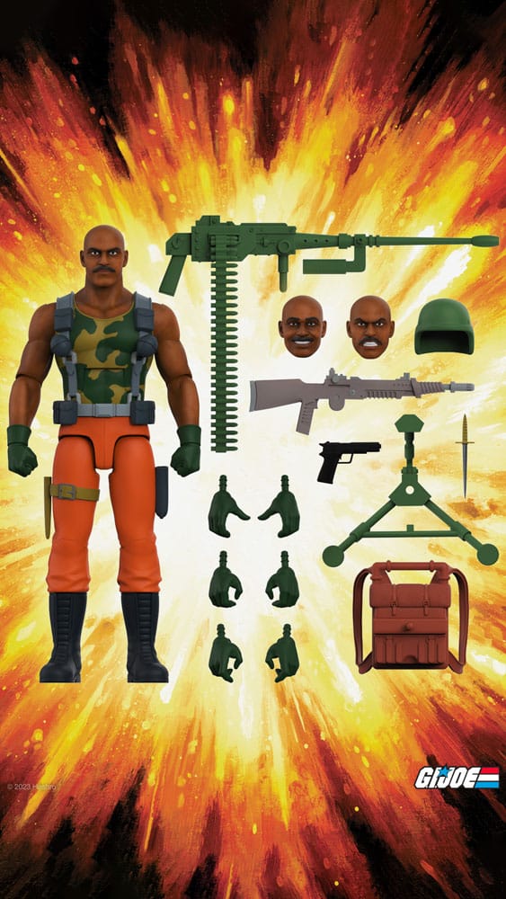 GI Joe Ultimates Action Figure Wave 5 Roadblock 20 cm 0840049823334