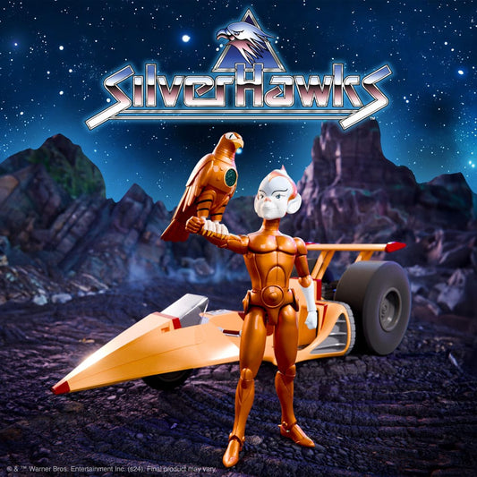 SilverHawks Ultimates Vehicle Wave 5 Space Racer 0840049885554