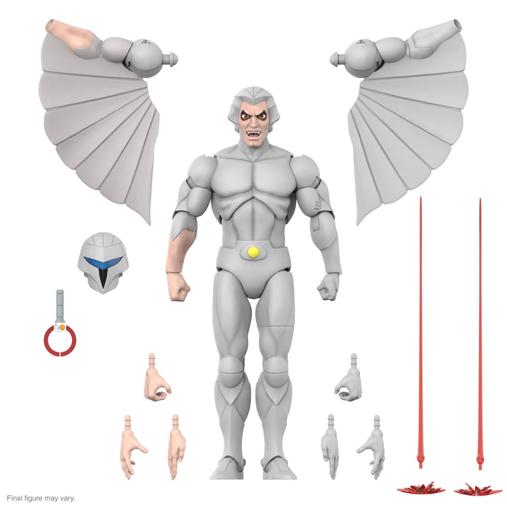 SilverHawks Ultimates Action Figure Darkbird 18 cm 0840418803349