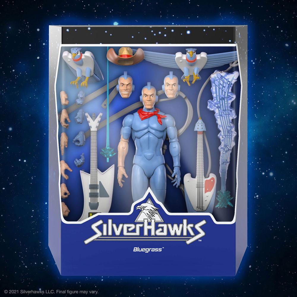 SilverHawks Ultimates Action Figure Bluegrass 18 cm 0840049818408