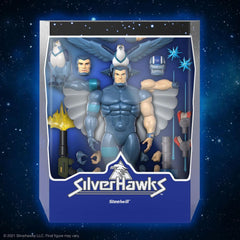 SilverHawks Ultimates Action Figure Steelwill 18 cm 0840049818415