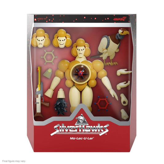 SilverHawks Ultimates Action Figure Mo-Lec-U-Lar 18 cm 0840049825680