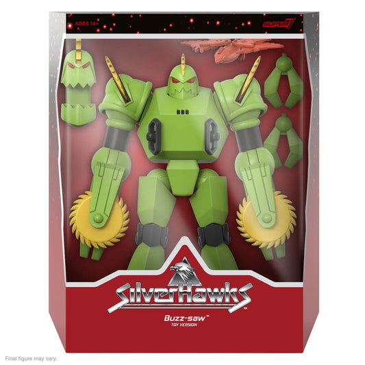 SilverHawks Ultimates Action Figure Buzz-Saw (Toy Version) 18 cm 0840049830196